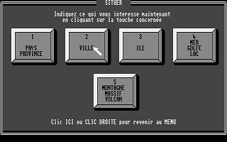 Planète Bleue atari screenshot